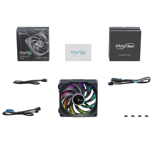 Seasonic MagFlow 1225 ARGB PWM Fan - 120mm image number 8