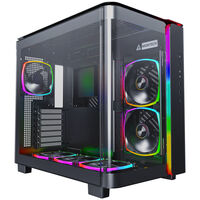 Montech KING 95 PRO Mid Tower, Tempered Glass, ARGB - Black