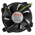 Akasa AK-CC6606BP01 Low Profile CPU Cooler - Socket LGA 1700, 63.2mm high image number null
