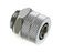 Bitspower Anschluss gerade G1/4 Zoll AG auf 10/8mm -  II, silber gl&auml;nzend