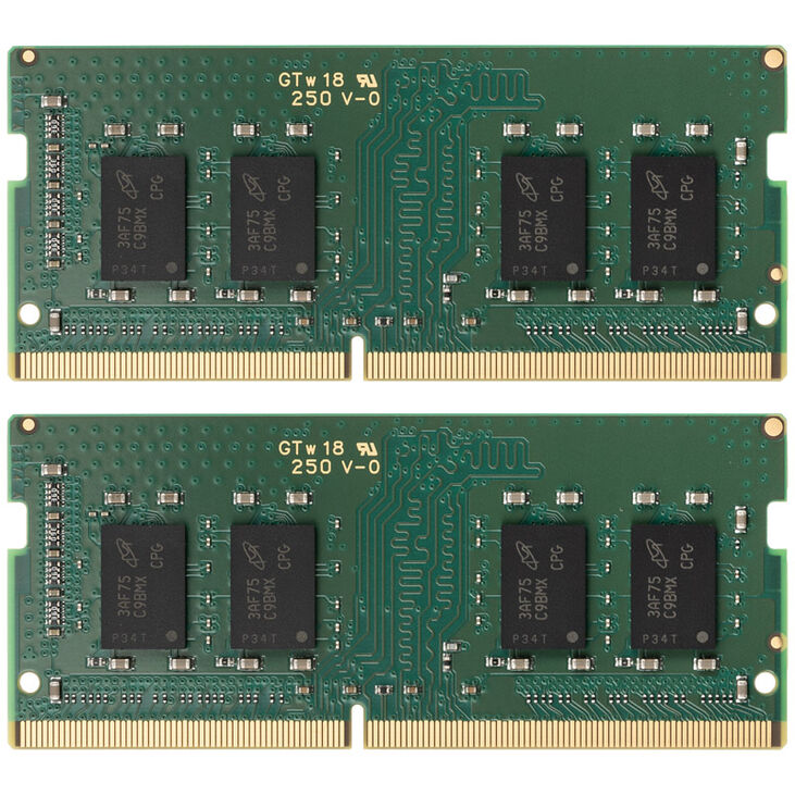 Crucial DDR4-3200 RAM, CL22, SO-DIMM - 32 GB Dual-Kit image number 1