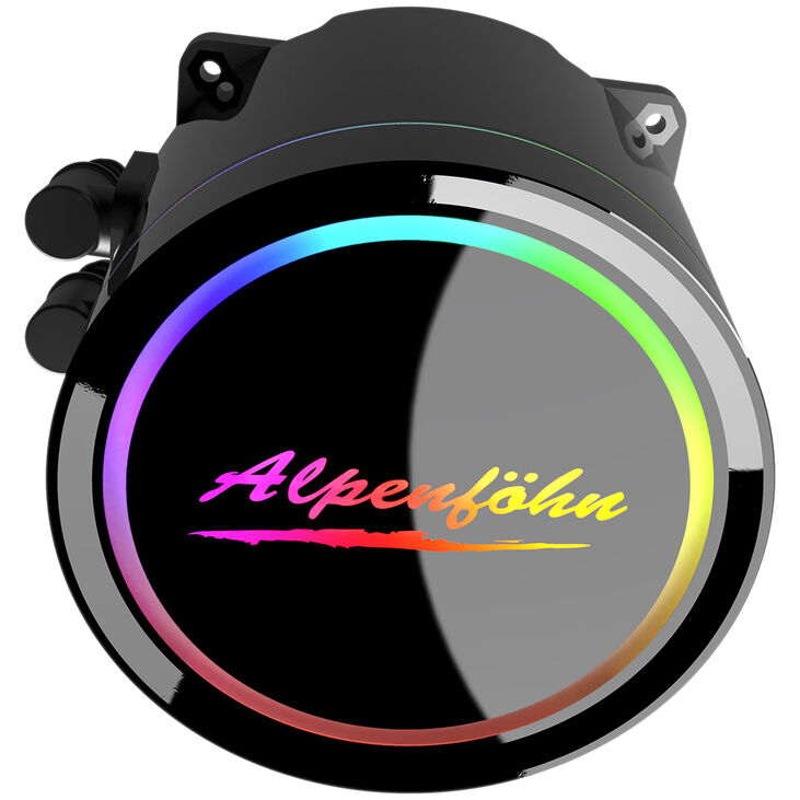 Alpenföhn Gletscherwasser 280 AIO Cooler, ARGB - 280mm, black image number 8