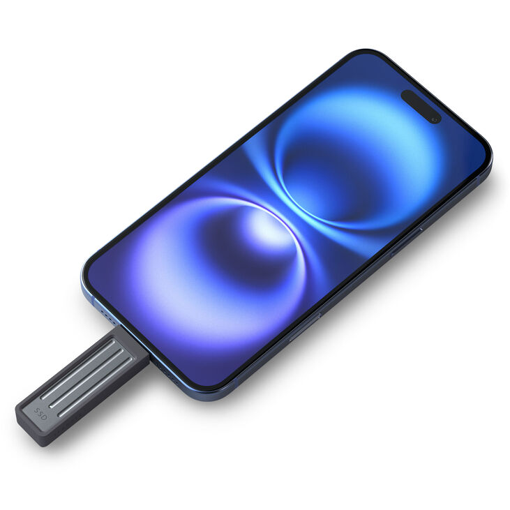 Seagate Ultra Compact SSD, USB-C 3.1 - 2TB, dark grey image number 8