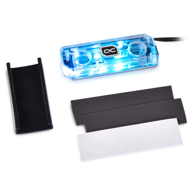 Alphacool HDX Apex M.2 2280 SSD K&uuml;hler, ARGB - Acryl image number 4