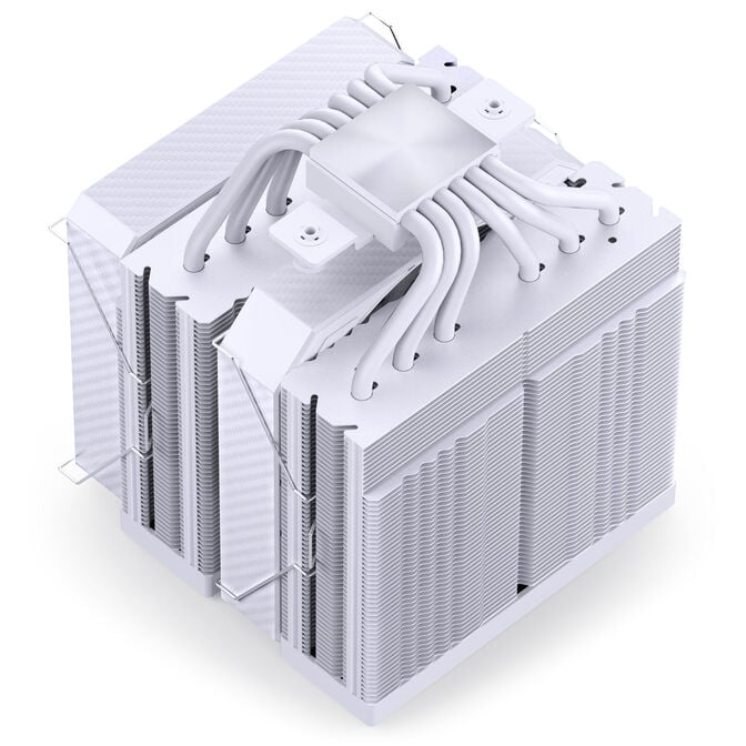 Jonsbo HX6280 CPU-K&uuml;hler, PWM, RGB - 130mm, wei&szlig; image number 5