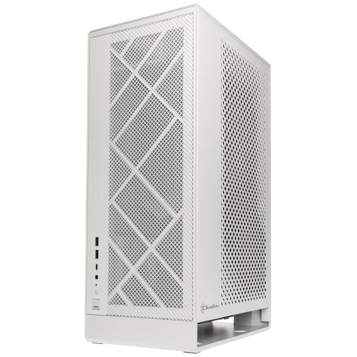 SilverStone Alta G1M Mirco-ATX Gehäuse - weiß image number 0