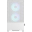 Fractal Design Pop Mini Air RGB Clear Tint Micro-ATX-Geh&auml;use, Tempered Glass - wei&szlig; image number null