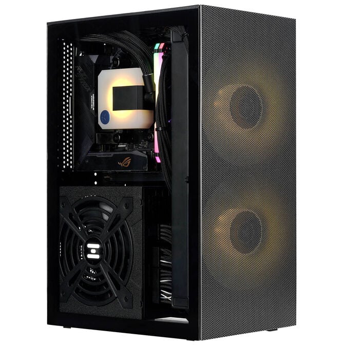 SSUPD Meshroom S V2 PC Case, Mini Case, ATX, Mesh &ndash; White image number 5