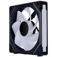 Lian Li UNI FAN SL-INF 140 ARGB Reverse Blade PWM Fan, 3-pack - 140mm, black + 1x UNI FAN SL-INF 140 ARGB PWM Fan - 140mm image number null