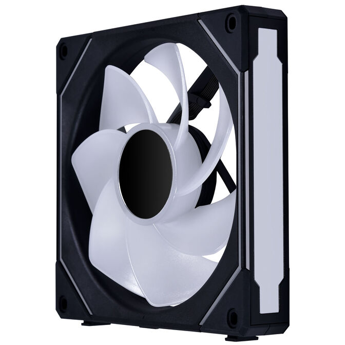 Lian Li UNI FAN SL-INF 140 ARGB Reverse Blade PWM Fan, 3-pack - 140mm, black + 1x UNI FAN SL-INF 140 ARGB PWM Fan - 140mm image number 10