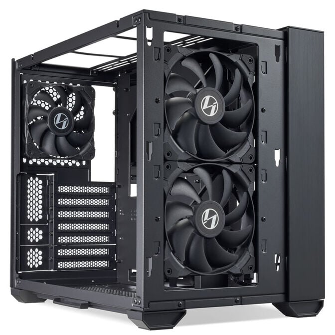 Lian Li O11 Air Mini, Midi-Tower, Tempered Glass - schwarz image number 8