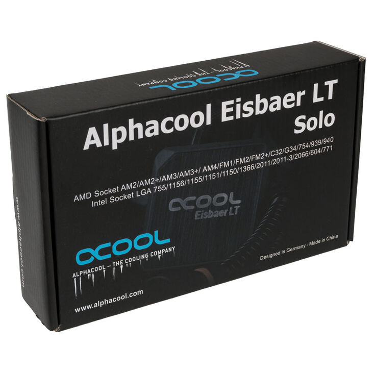 Alphacool Eisbaer LT (Solo) CPU cooler with pump - black image number 6