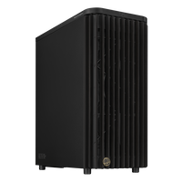 ASUS ProArt PA401 Wood Edition PC Case, Mid Tower, ATX - Black