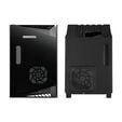 SilverStone SST-LD03B-AF Lucid Mini-ITX Case, Tempered Glass - black image number null