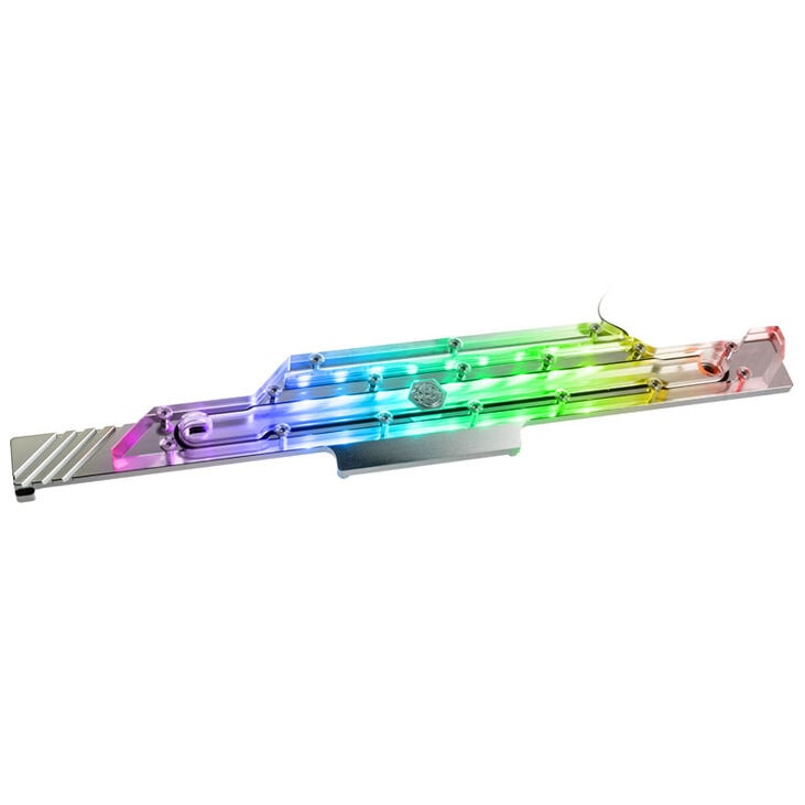 Bitspower Mosfet Kühler für ASUS ROG Dominus Extreme DRGB Nickel - Acryl image number 0