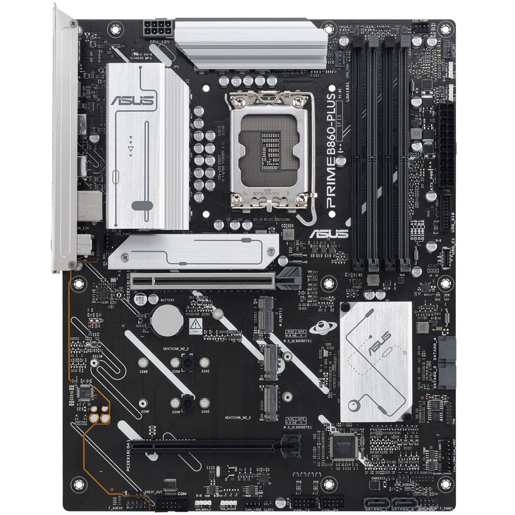 ASUS Prime B860-Plus Mainboard, Sockel LGA 1851, Intel B860, ATX, DDR5 image number 2