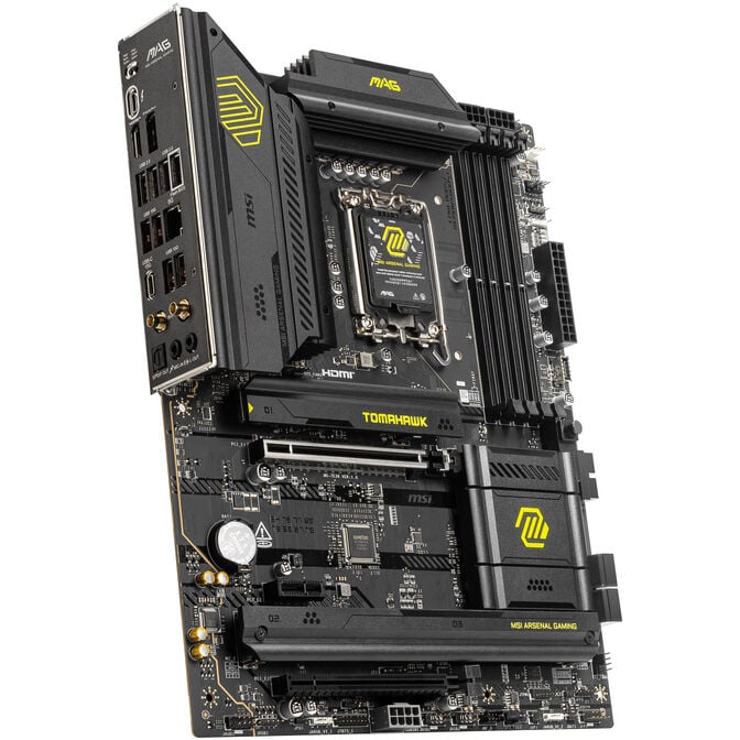 MSI MAG B860 Tomahawk WiFi Motherboard, socket LGA 1851, Intel B860, ATX, DDR5 image number 1