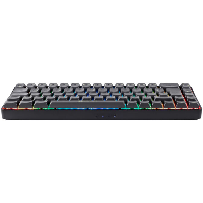 GAMIAC TKL69G SF Gaming Keyboard, Kailh Blue Switches, RGB - black/grey image number 3