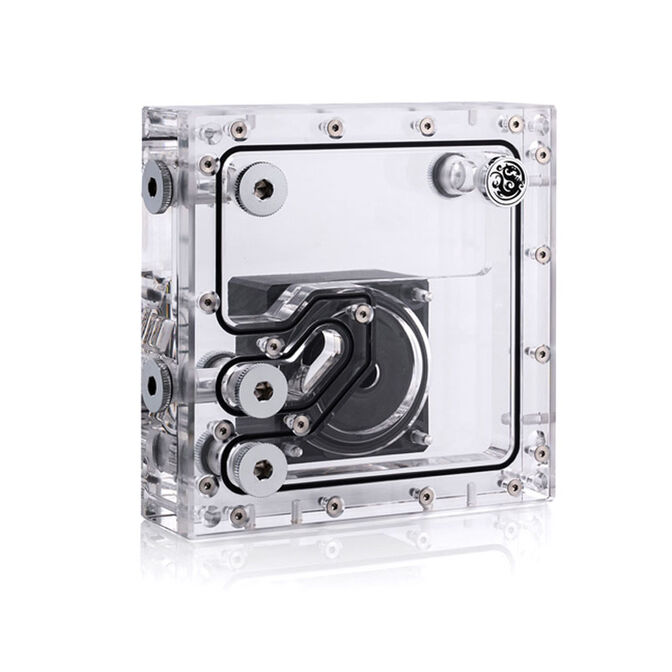 Bitspower CR140 Reservoir and Pump Combo - Acrylic image number 0