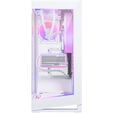 Phanteks NV5 Premium DRGB Kit + Power Hub, 3x for outer frame, 1x motherboard cable cover - white image number null