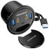 Grey Gear Table HUB, USB 3.0 2x Type-A / 1x Type-C, audio connection, 60 mm image number null