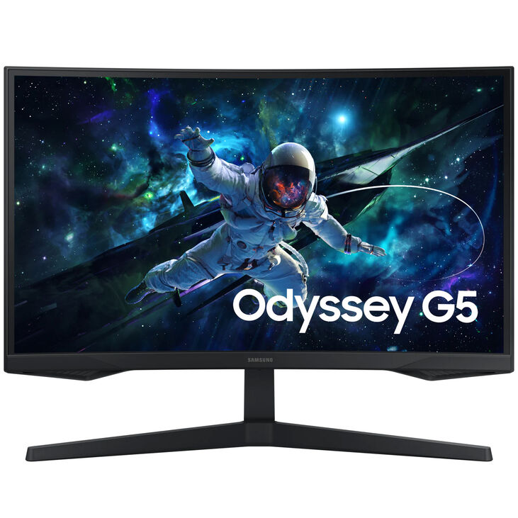 Samsung Odyssey G5 G55C (2024), 68.6 cm (27 inches) Curved, 165 Hz, FreeSync Premium, VA - DP, HDMI image number 1