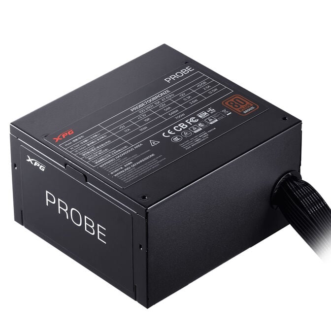 ADATA XPG PROBE 80 PLUS Bronze Netzteil, ATX 2.4 - 700 Watt, schwarz image number 3