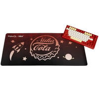 Ducky ProjectD x Fallout Bundle, Tinker 75 + Nuka-Cola Mauspad - MX2A Brown, ANSI (US)
