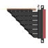 Ssupd Riser Flachband-Kabel - PCIe 4.0, 140mm, gewinkelt, schwarz image number null