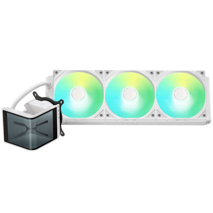 TRYX PANORAMA SE ARGB 360 Komplett-Wasserkühlung, 3D-AMOLED-Display - 360mm, weiß image number 2