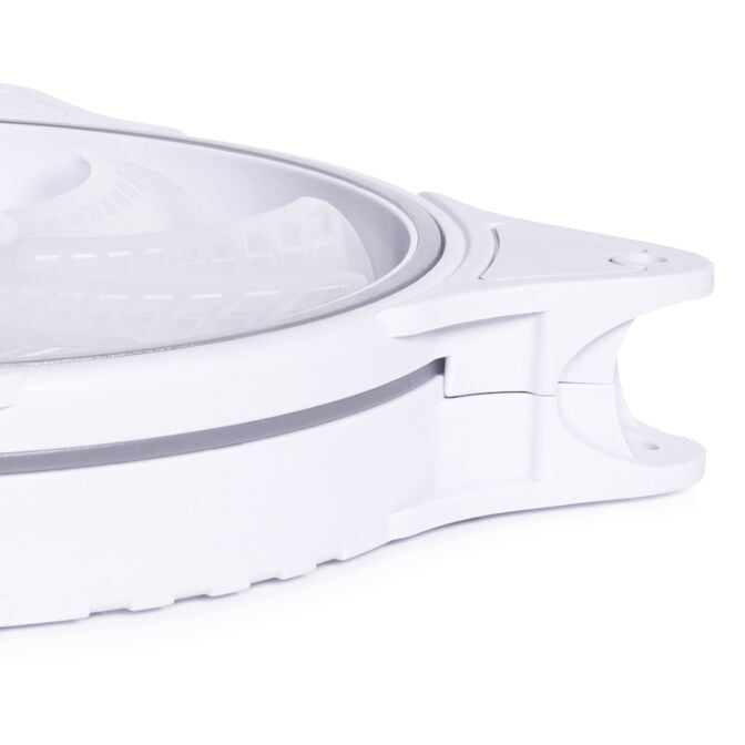 Alphacool Rise Aurora PWM-L&uuml;fter - 140mm, wei&szlig; image number 3