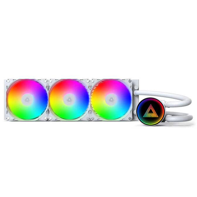 Montech LightFlow ARGB AiO Wasserk&uuml;hlung  - 360mm, wei&szlig; image number 2