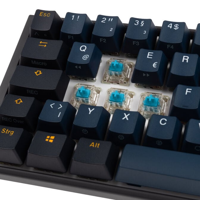 Ducky One 3 Pro Mini Nazca Line Gaming Tastatur, mechanisch, 8.000 Hz, Hot Swap, RGB - Cherry MX2A Blue, ISO (DE) image number 4