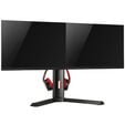 Alterzone Pro Duo Gaming Monitor Stand, Black image number null