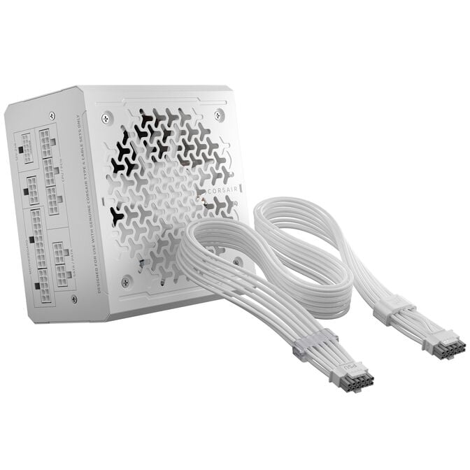 Corsair RMe Series RM1000e (3rd Gen) 80 PLUS Platinum Netzteil, ATX 3.1, PCIe 5.1 - 1.000 Watt, wei&szlig; image number 0