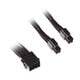 SilverStone 8-Pin-EPS auf 4+4-Pin-ATX/EPS - 300mm schwarz