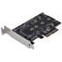 Silverstone SST-ECM27 M.2/SATA Adapterkarte, PCIe 4.0, 1x M-Key, 2x SATA 6G - Low Profile image number null