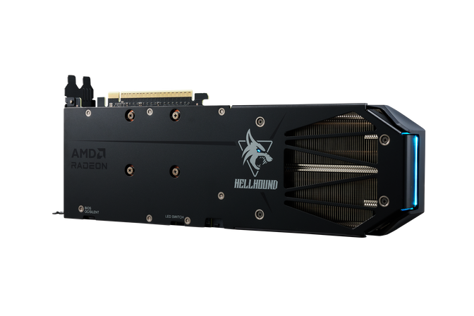 PowerColor Hellhound Radeon RX 9060 XT Grafikkarte, 8192 MB GDDR6 image number 5