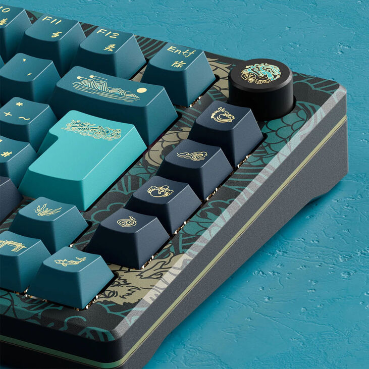 AKKO MOD 007B V3 HE "Year of the Dragon" Gaming Keyboard, RGB - Astrolink V2 Switch, ISO-DE/UK/Nordic image number 8