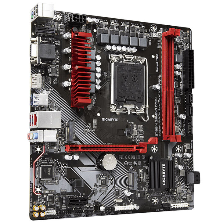 GIGABYTE B760M Gaming DDR4 Motherboard, Socket 1700, Intel B760, Micro-ATX, DDR4 image number 1