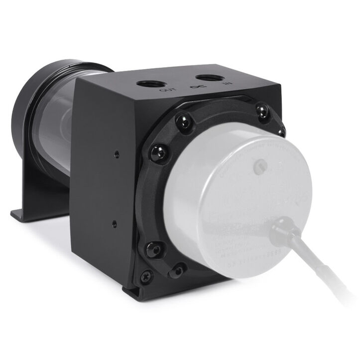 Alphacool Core 100 Aurora ARGB Reservoir, Acrylic - black image number 4