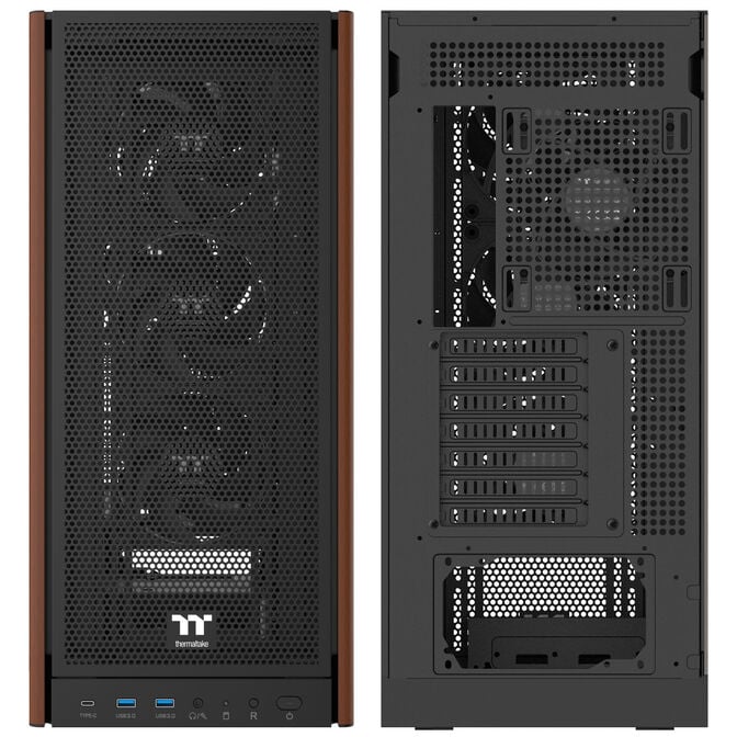 Thermaltake S370 WS PC Case, Mid-Tower, E-ATX, Tempered Glass - black image number 13
