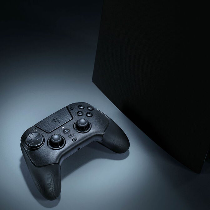 Razer Raiju V3 Pro kabelloser PS5-/PC-Controller, Pro-Tasten, symmetrisches Layout - schwarz image number 8