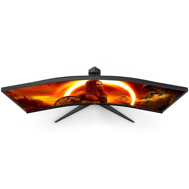 AOC Gaming CU34G2XP/BK, 34 inch Curved Gaming Monitor, 180 Hz, VA, Adaptive Sync image number 3
