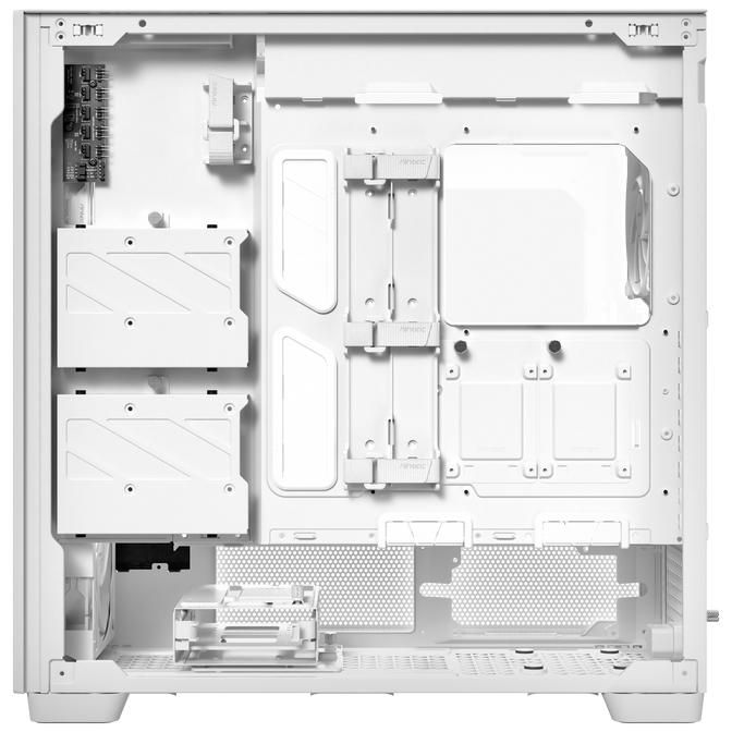 Antec Flux Pro PC Case, full tower, E-ATX, tempered glass &ndash; white image number 7