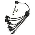 EK Water Blocks EK-D-RGB 6-Fach D-RGB Splitterkabel image number null