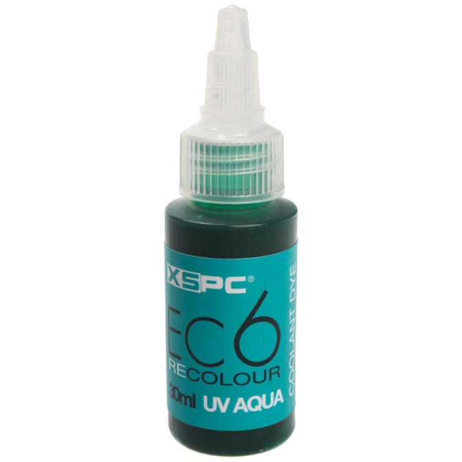 XSPC EC6 ReColour Dye, UV Aqua - 30ml image number 0