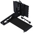 Lian Li Multi-Directional 4 Slots Vertikales GPU-Bracket v3, mit PCIe 5.0-Riser-Kabel - schwarz image number null