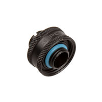 XSPC Anschluss gerade G1/4 Zoll AG auf 19/13mm - V2, schwarz matt