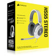 Corsair HS55 Stereo Headset - white image number null